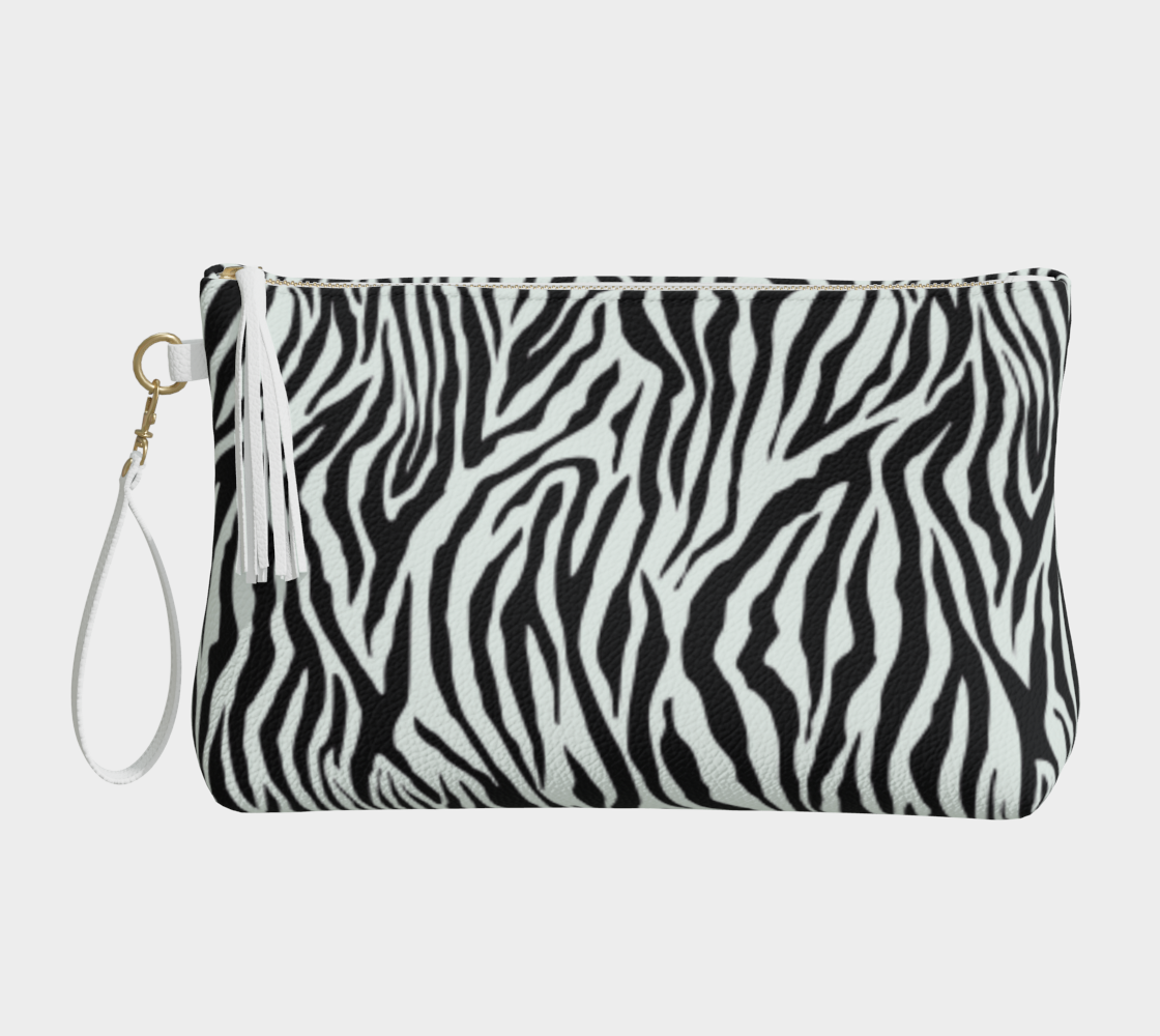 Zebra Clutch Purse