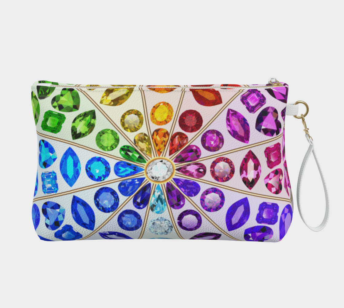 Gem Burst Clutch Purse