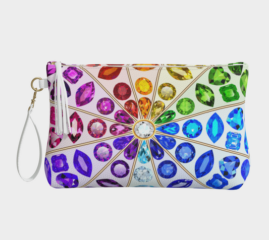 Gem Burst Clutch Purse