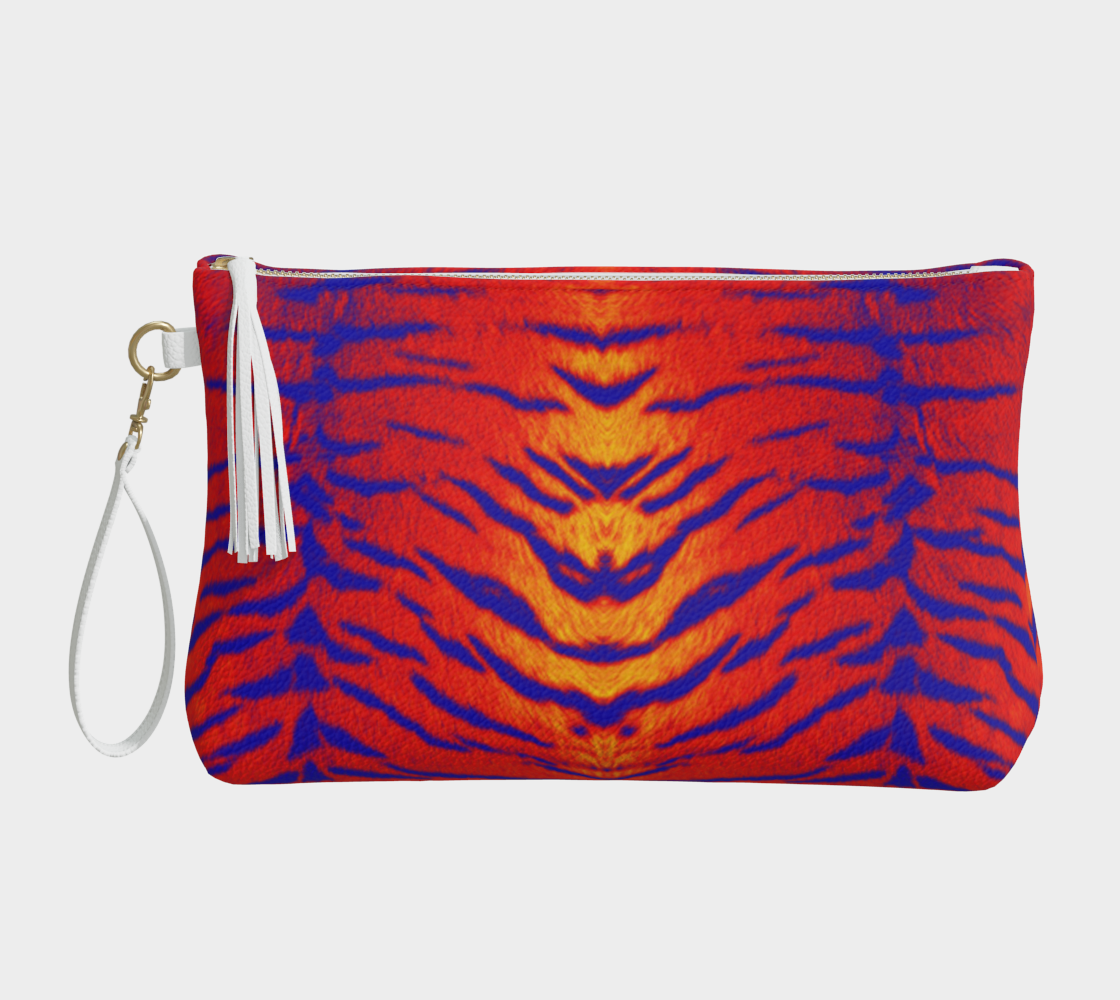 Tiger Bowie Clutch Purse