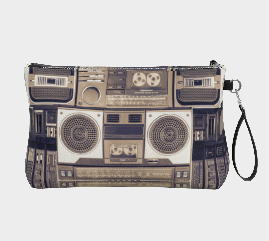 Ghetto Blaster Clutch Purse