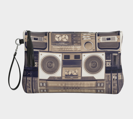 Ghetto Blaster Clutch Purse