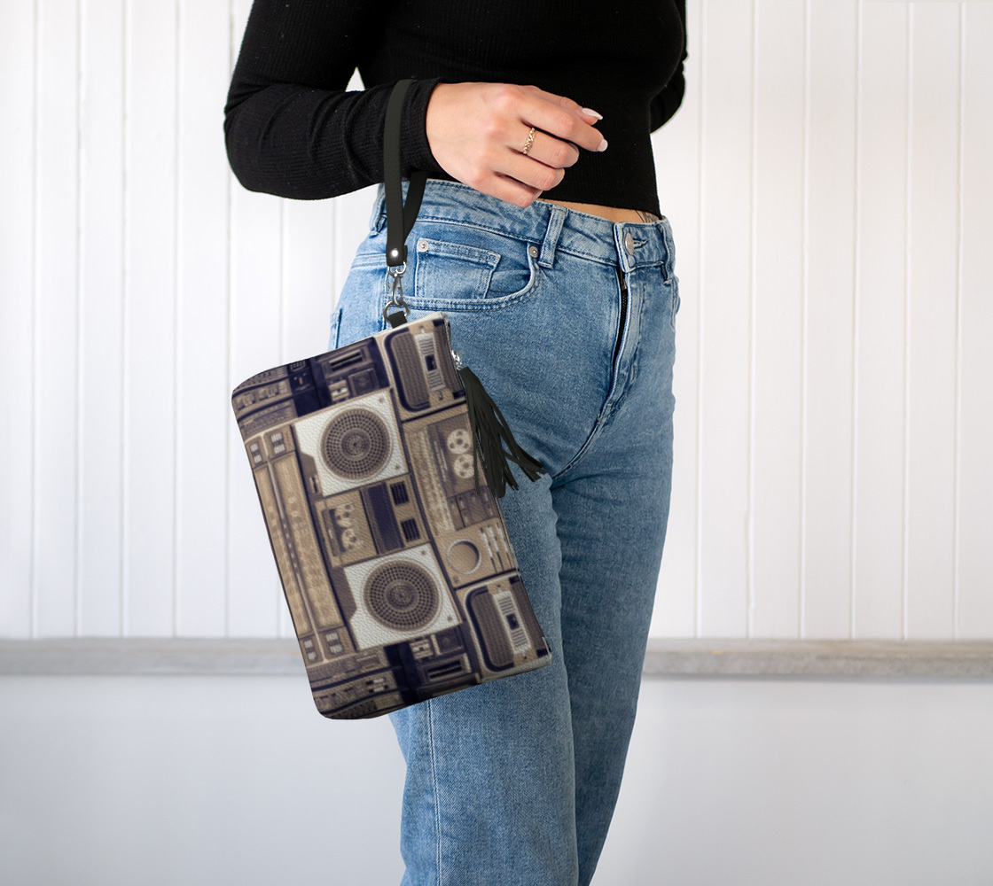 Ghetto Blaster Clutch Purse