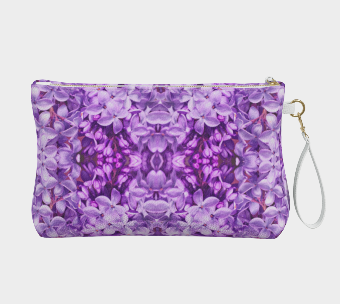 Lilac Clutch Purse