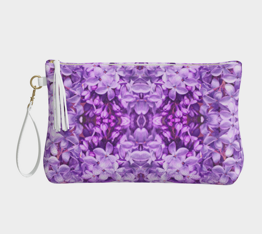 Lilac Clutch Purse