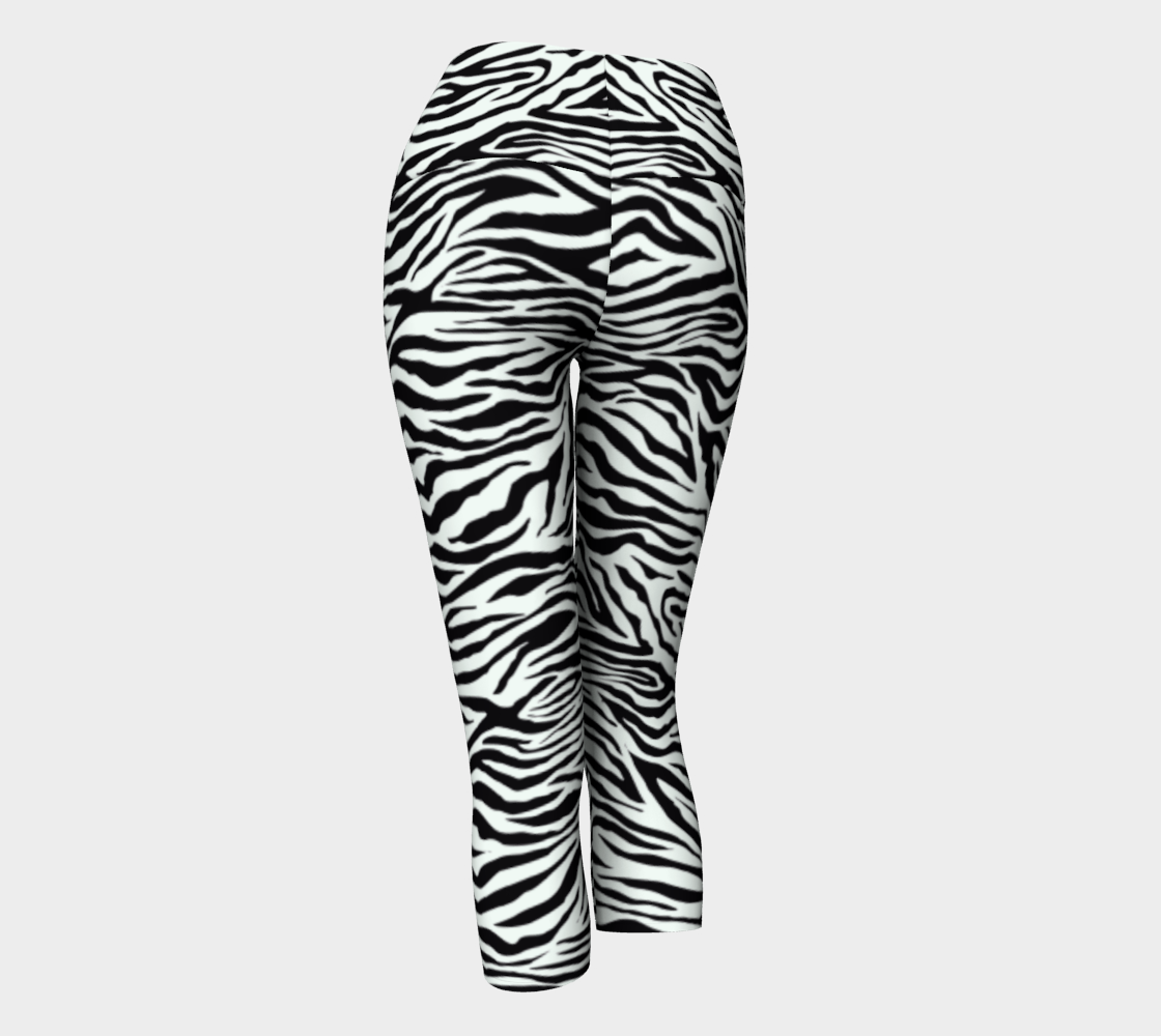 Zebra Yoga Pants