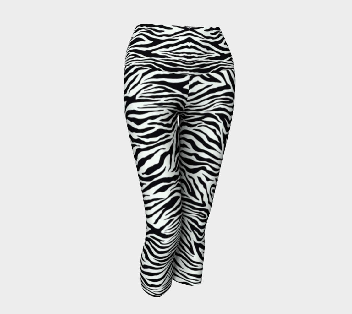 Zebra Yoga Pants