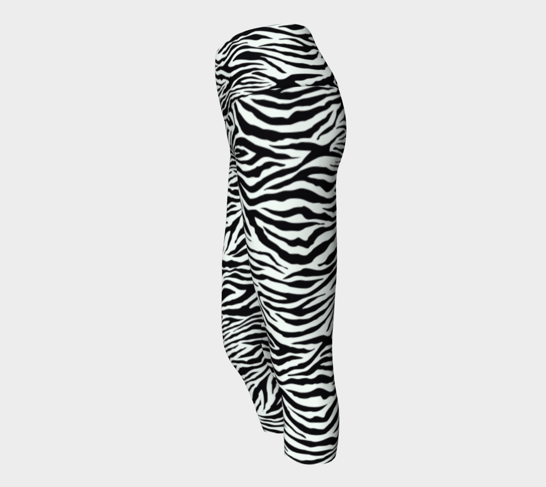 Zebra Yoga Pants