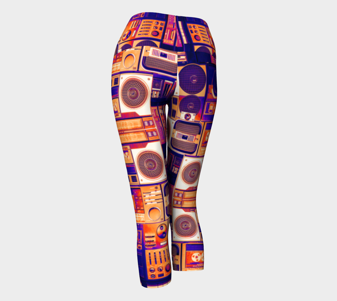 Ghetto Blaster Bowie Yoga Pants