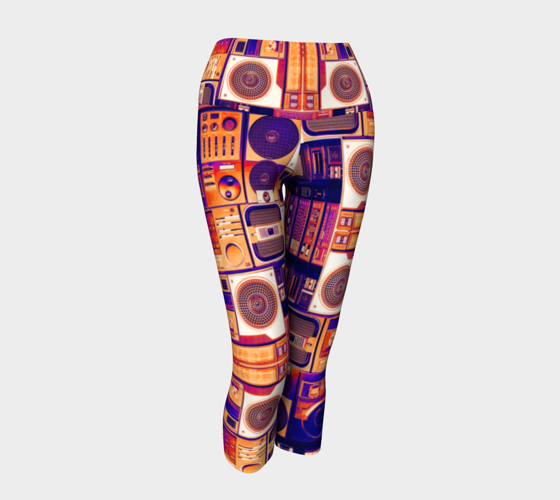 Ghetto Blaster Bowie Yoga Pants