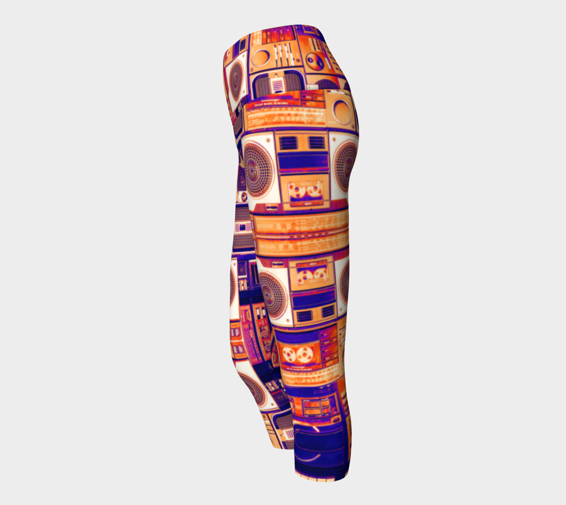 Ghetto Blaster Bowie Yoga Pants