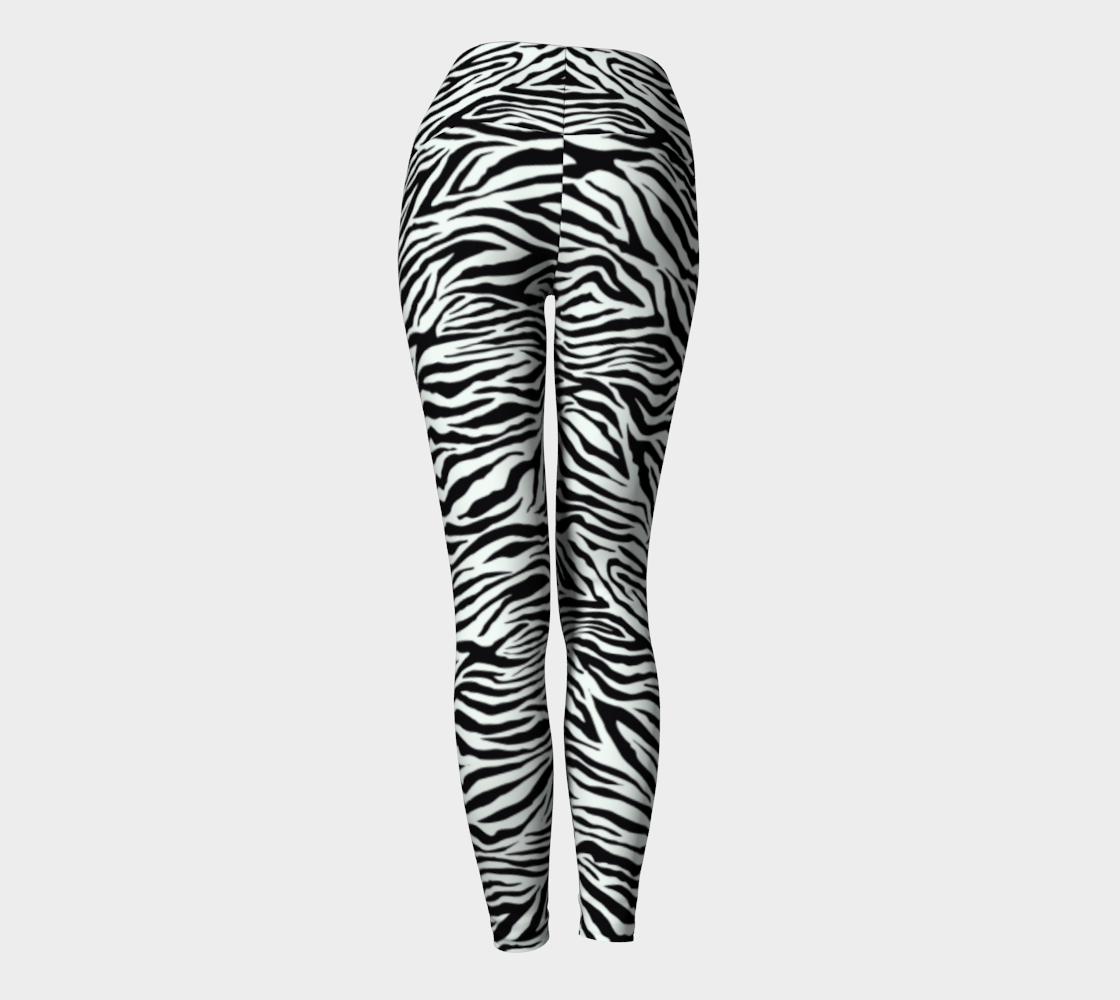 Zebra Yoga Pants