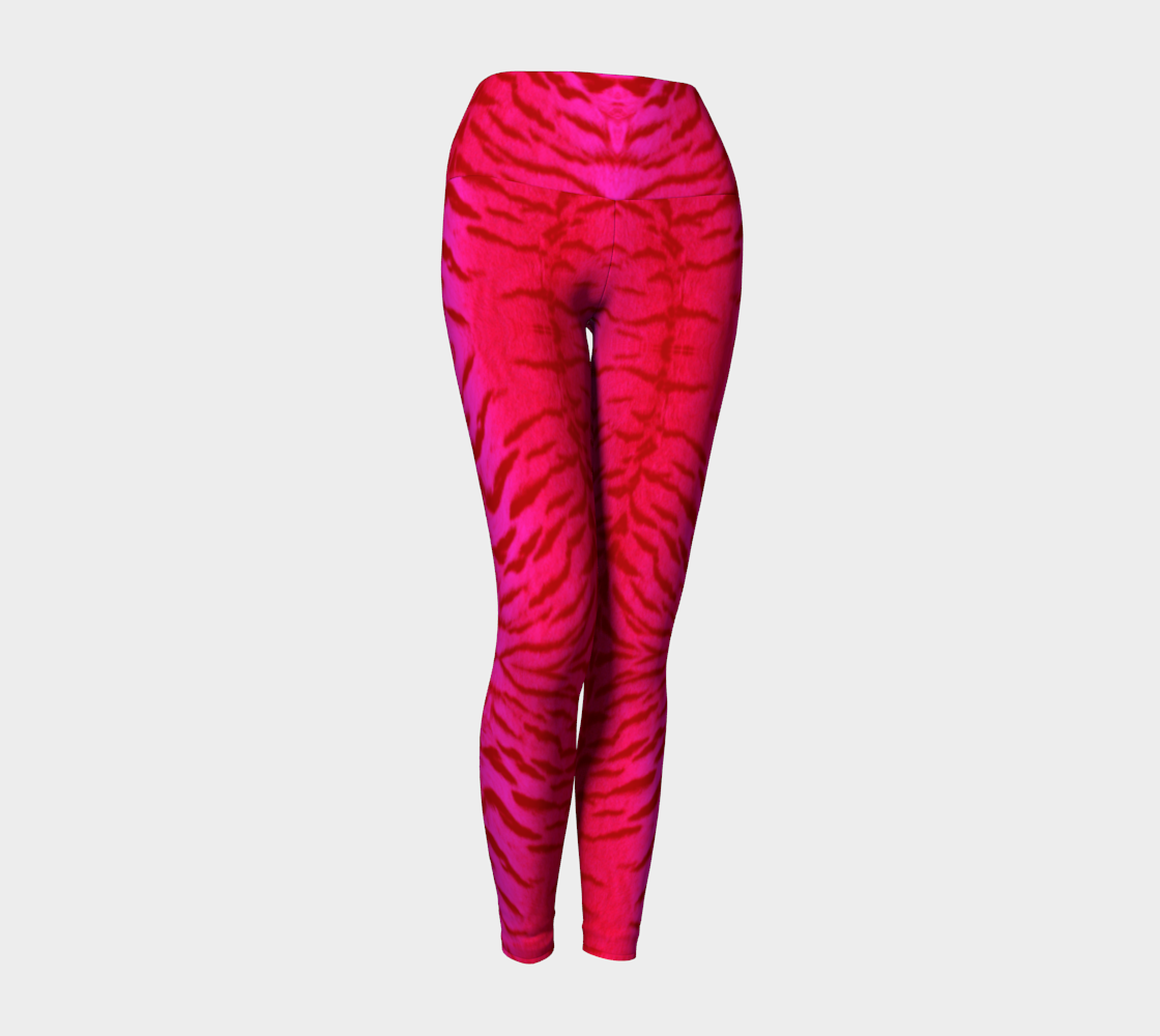 Tiger Queen Pink Yoga Pants