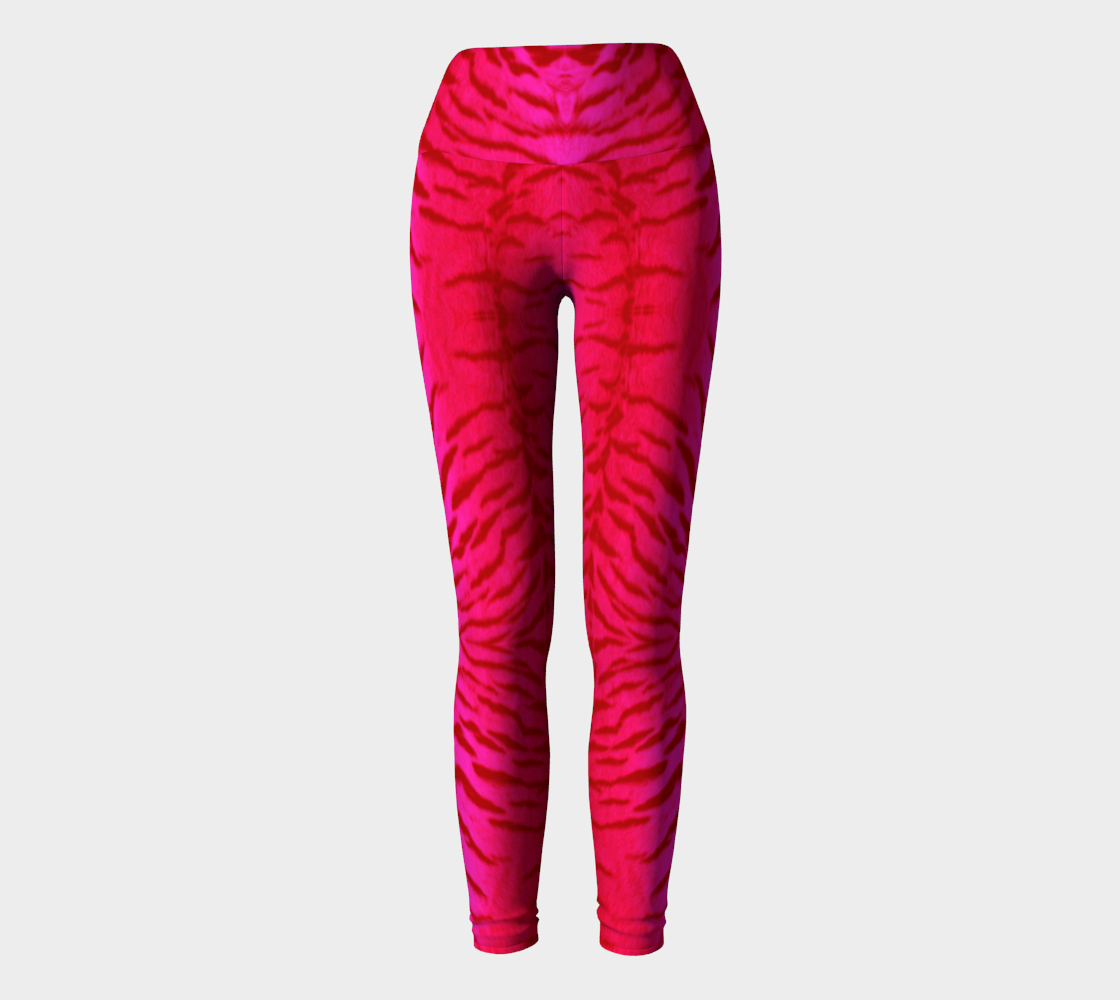 Tiger Queen Pink Yoga Pants