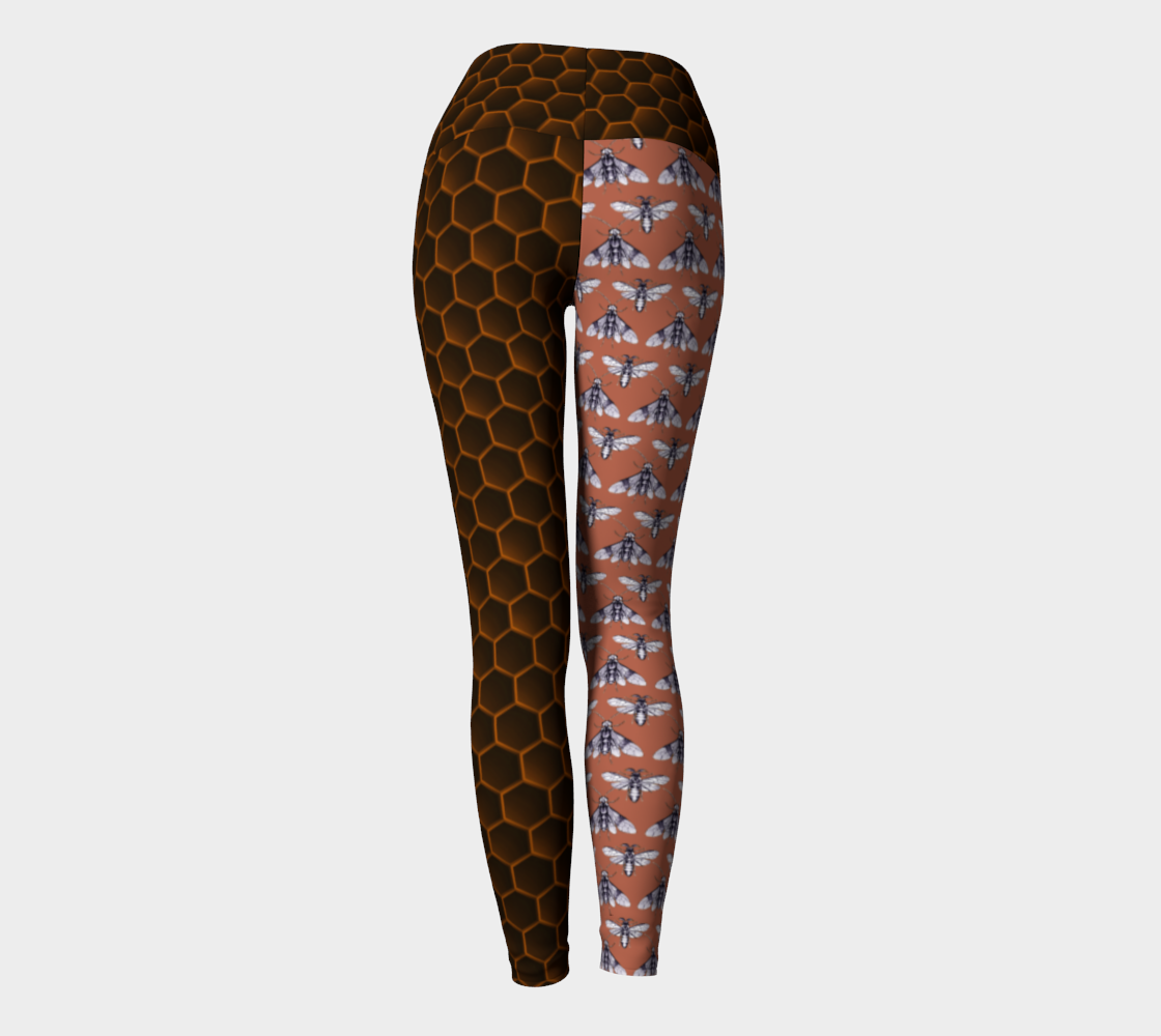 Bee Her Now Terracotta Yoga Pants