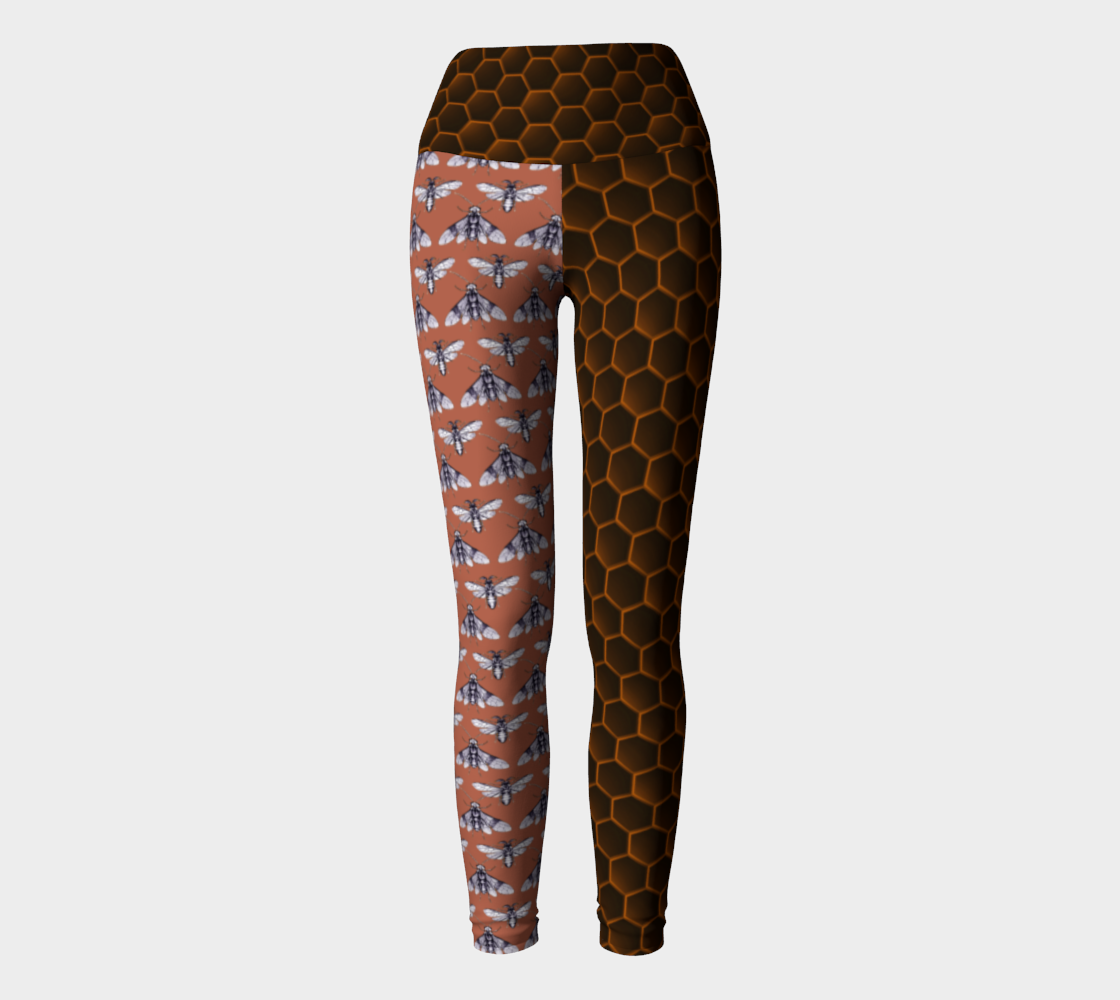 Bee Her Now Terracotta Yoga Pants