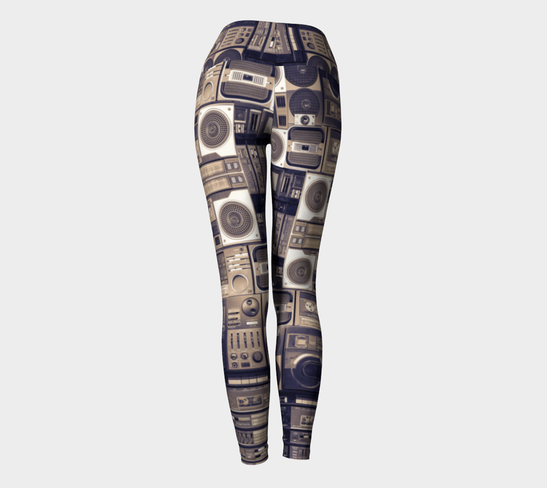 Ghetto Blaster Yoga Pants