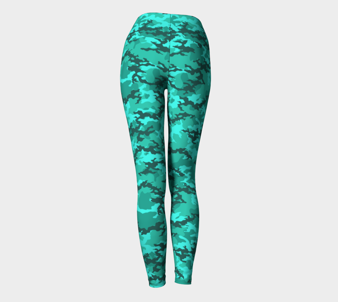 Lemuria Camo Yoga Pants