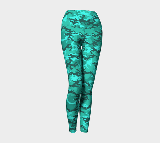 Lemuria Camo Yoga Pants