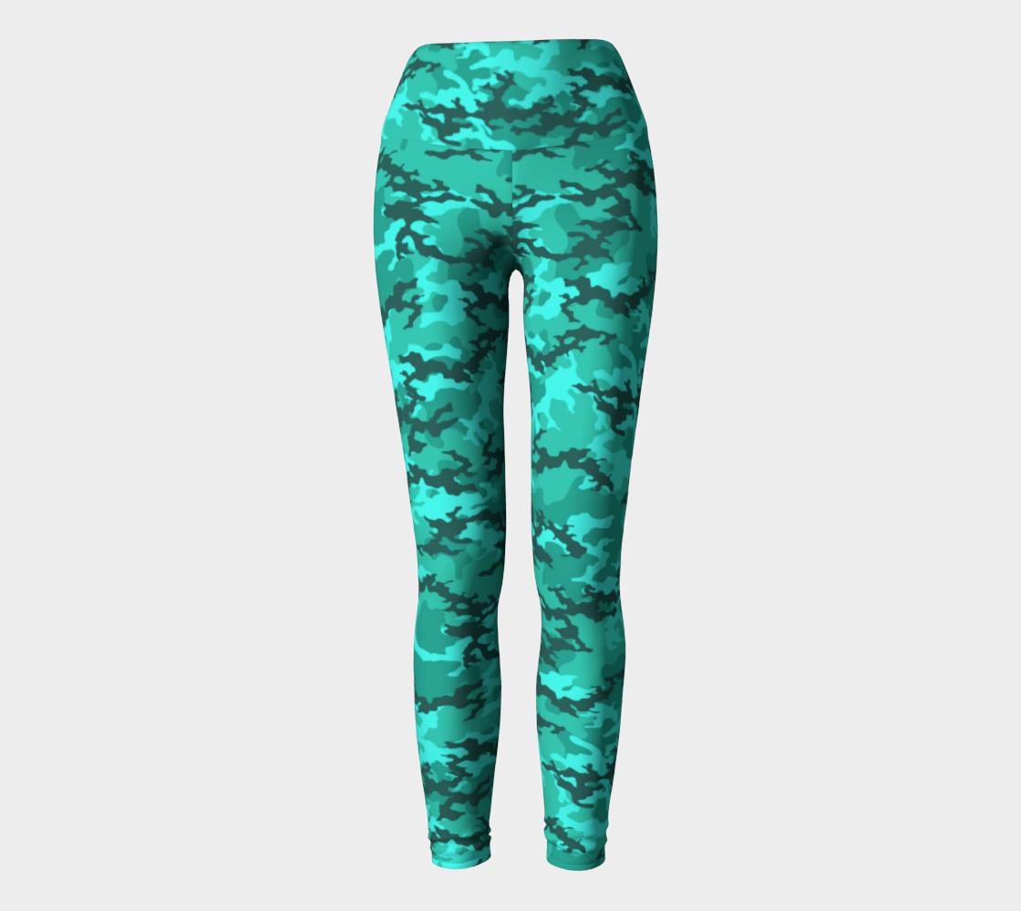 Lemuria Camo Yoga Pants